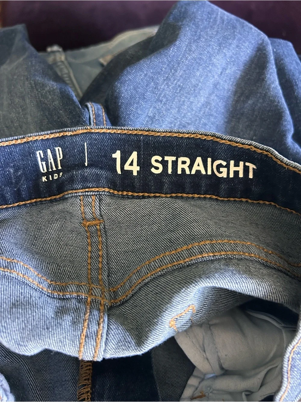 Gap Kids Boys Size 14 Jeans Bundle Lot of 3 Adjustable Waist 28x28